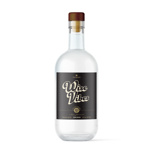 Wise Vibes THC Infused Citrus Elixir (750 ML Bottle)